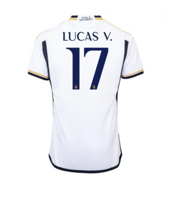 Real Madrid Lucas Vazquez #17 Koszulka Podstawowych 2023-24 Krótki Rękaw